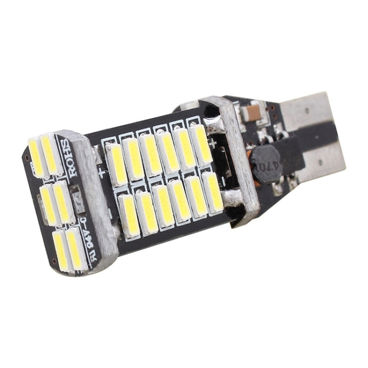 2PCS T15 6W 30-SMD 4014 6500K 900LM White Light Decoded Error-Free LED Car Backup Lamp - In Car by buy2fix | Online Shopping UK | buy2fix