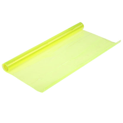 Protective Decoration Flash Point Car Light Membrane /Lamp Sticker, Size: 195cm x 30cm (Fluorescent Green) - Auto Film by buy2fix | Online Shopping UK | buy2fix