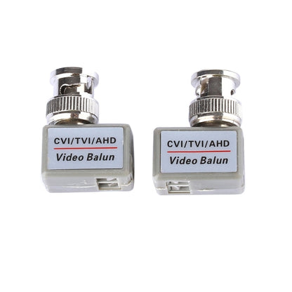 2 PCS 202C-HD CVI/TVI/AHD 1CH Passive Video Balun Coaxial Adapter - Security by buy2fix | Online Shopping UK | buy2fix