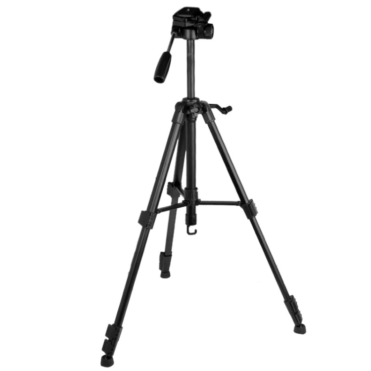 YUNTENG Camera Tripod with 3-dimensional Damping Head (VCT-690RM)(Black) - Camera Accessories by buy2fix | Online Shopping UK | buy2fix