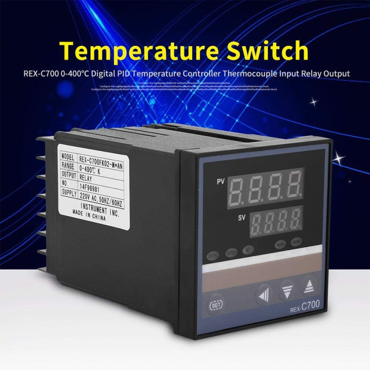 Digital Temperature Controller - Thermostat & Thermometer by buy2fix | Online Shopping UK | buy2fix