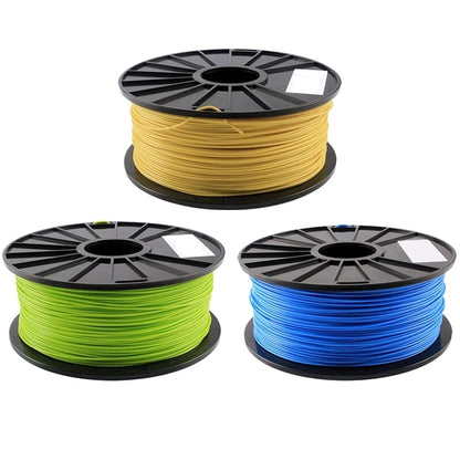 PLA 1.75 mm Luminous 3D Printer Filaments, about 345m(Yellow) - Consumer Electronics by buy2fix | Online Shopping UK | buy2fix