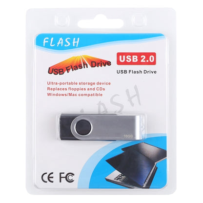 16GB Twister USB 2.0 Flash Disk(Black) - USB Flash Drives by buy2fix | Online Shopping UK | buy2fix