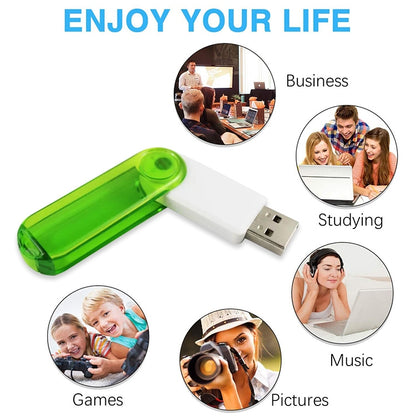 4GB USB Flash Disk(Green) - USB Flash Drives by buy2fix | Online Shopping UK | buy2fix