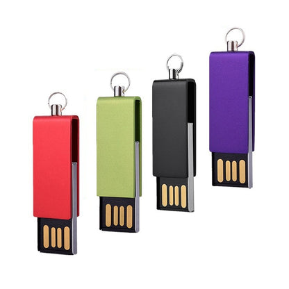 Mini Rotatable USB Flash Disk (32GB), Black - USB Flash Drives by buy2fix | Online Shopping UK | buy2fix