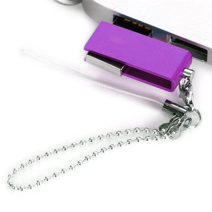 Mini Rotatable USB Flash Disk (32GB), Purple - USB Flash Drives by buy2fix | Online Shopping UK | buy2fix