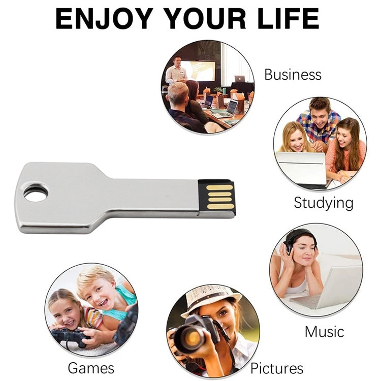 8GB Key USB Flash Disk - USB Flash Drives by buy2fix | Online Shopping UK | buy2fix