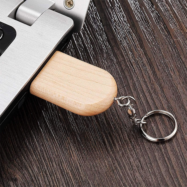 8 GB Wood Material USB Flash Disk - USB Flash Drives by buy2fix | Online Shopping UK | buy2fix