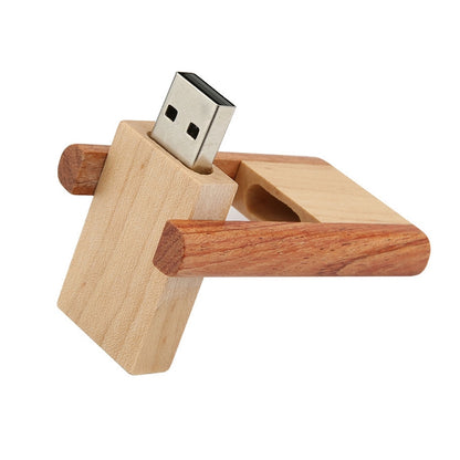 4 GB Wood Material USB Flash Disk - USB Flash Drives by buy2fix | Online Shopping UK | buy2fix