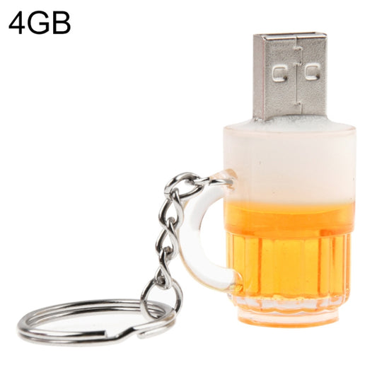 Beer Keychain Style USB Flash Disk with 4GB Memory - USB Flash Drives by buy2fix | Online Shopping UK | buy2fix