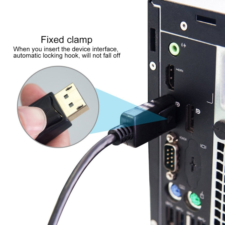 DisplayPort Male to Display Port Male Cable, Length: 1.8m -  by buy2fix | Online Shopping UK | buy2fix