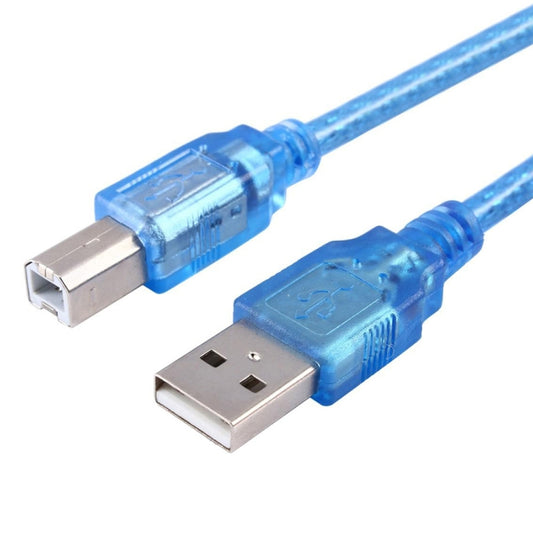 USB 2.0 Printer Extension AM to BM Cable, Length: 1.8m(Blue) - USB Cable by buy2fix | Online Shopping UK | buy2fix