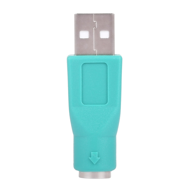 USB A Plug to mini DIN6 female Adapter (PS/2 to USB)(Green) - Computer & Networking by buy2fix | Online Shopping UK | buy2fix