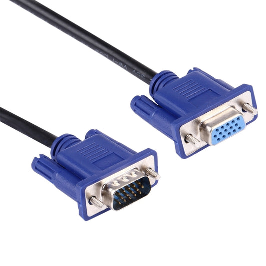 Good Quality VGA 15 Pin Male to VGA 15 Pin Female Cable for LCD Monitor, Projector, etc (Length: 1.8m) - Cable by buy2fix | Online Shopping UK | buy2fix