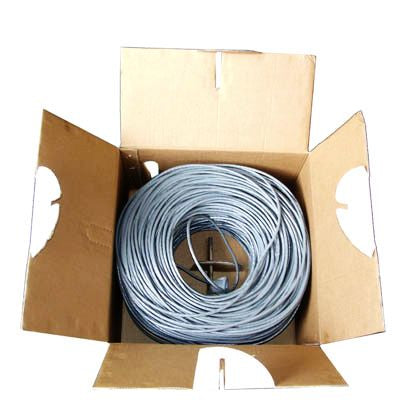 Lan Cable( CAT5E Data cable),Copper-clad aluminium (CCA), Copper Clad Steel (CCS), Length: 305m , Diameter: 0.5mm - Lan Cable and Tools by buy2fix | Online Shopping UK | buy2fix