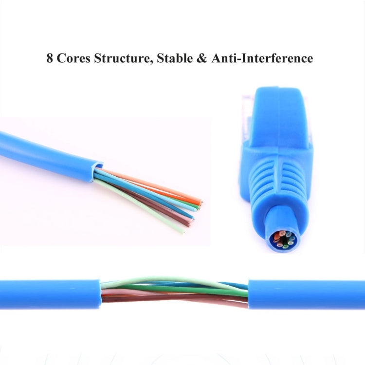 Cat5e Network Cable, Length: 10m - Lan Cable and Tools by buy2fix | Online Shopping UK | buy2fix