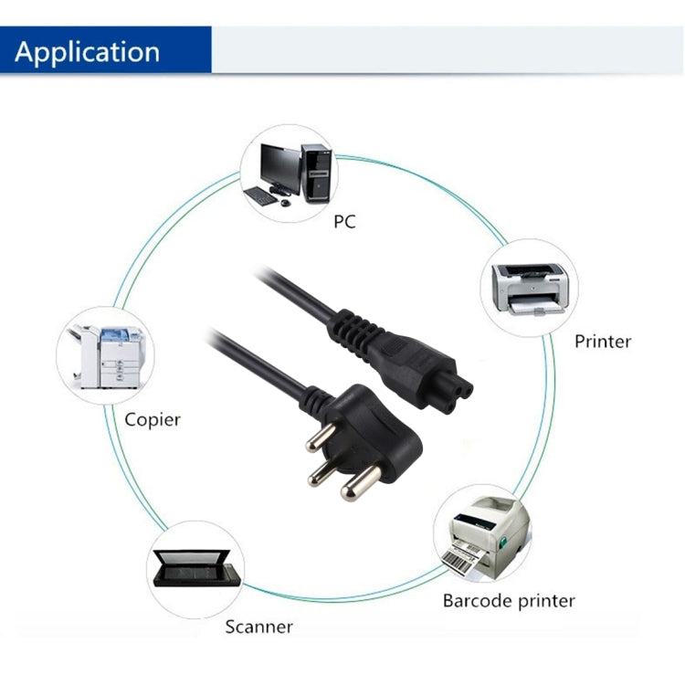 Small South African Power Cord - Power Cord by buy2fix | Online Shopping UK | buy2fix