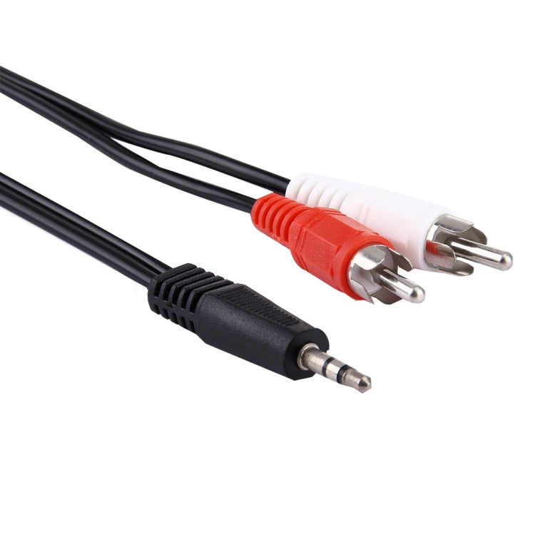 Good Quality Jack 3.5mm Stereo to RCA Male Audio Cable, Length: 1.5m - RCA Cable by buy2fix | Online Shopping UK | buy2fix