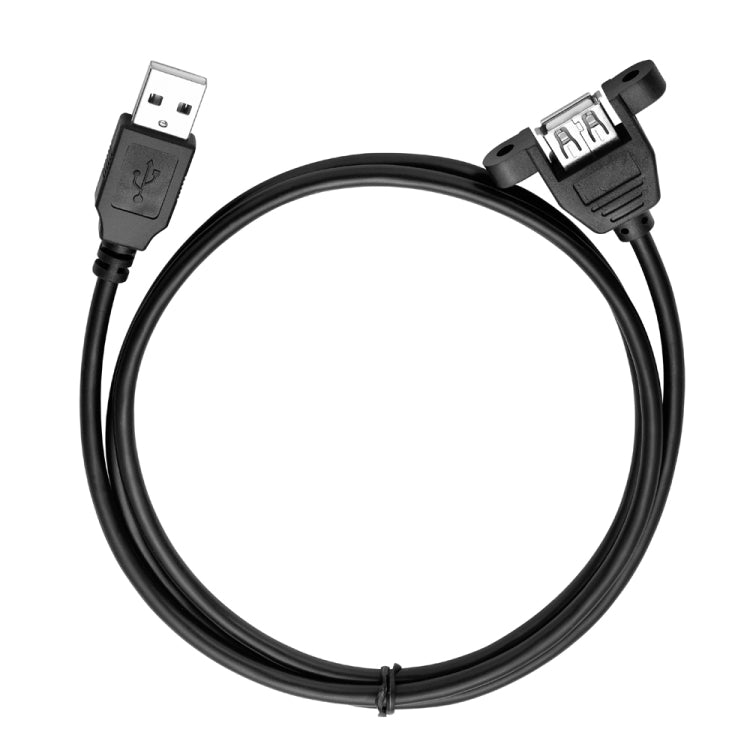 USB 2.0 AM to AF Mount Panel Cable, Length: 90cm - USB Cable by buy2fix | Online Shopping UK | buy2fix