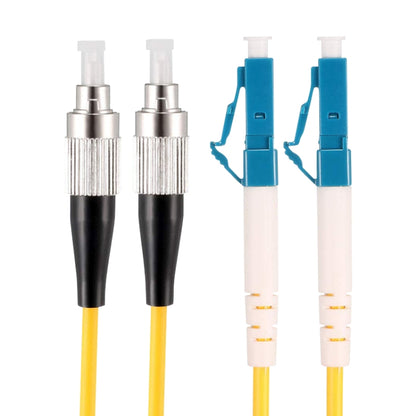 LC-FC Dual-Core Single Mode Fiber Optic Jumper,Length: 3m - Fiber Optic Jumper by buy2fix | Online Shopping UK | buy2fix