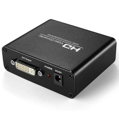 HDV-339 Full HD HDMI to DVI + Digital Coax / Analog Stereo Audio Converter Adapter(Black) - Converter by buy2fix | Online Shopping UK | buy2fix