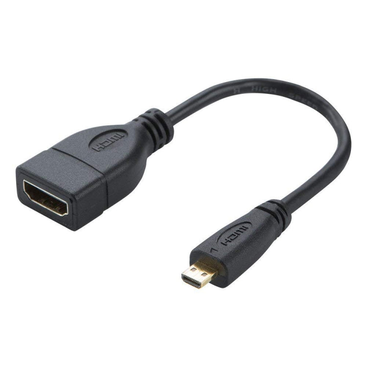 17cm Micro HDMI Male to HDMI Female Adapter Cable - Computer & Networking by buy2fix | Online Shopping UK | buy2fix