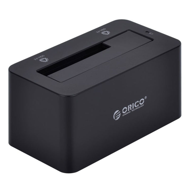 ORICO 6619US3 5Gbps Super Speed USB 3.0 to SATA Hard Drive Docking Station for 2.5 inch / 3.5 inch Hard Drive(Black) - HDD Enclosure by ORICO | Online Shopping UK | buy2fix