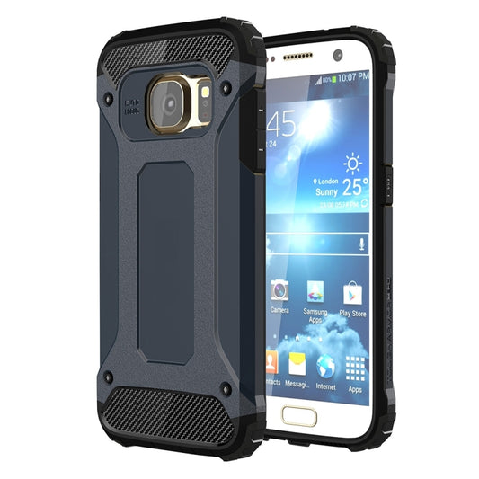 For Galaxy S7 / G930 Tough Armor TPU + PC Combination Case (Dark Blue) - Mobile Accessories by buy2fix | Online Shopping UK | buy2fix
