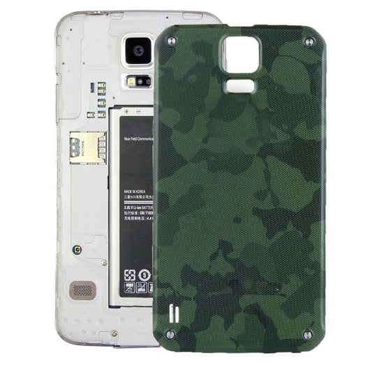 For Galaxy S5 Active / G870 Battery Back Cover (Green) - Galaxy S Series Parts by buy2fix | Online Shopping UK | buy2fix