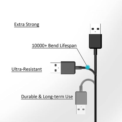 30 Pin to USB Data Charging Sync Cable, Length: 3m - Micro USB Cable by buy2fix | Online Shopping UK | buy2fix