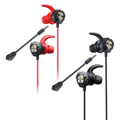 WK Assaulter Game Series YB01 3.5mm In-ear Wired Earphone(Black) - In Ear Wired Earphone by WK | Online Shopping UK | buy2fix