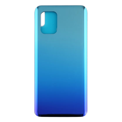 Glass Material Battery Back Cover for Xiaomi Mi 10 Lite 5G/Mi 10 Youth 5G(Blue) - Back Cover by buy2fix | Online Shopping UK | buy2fix