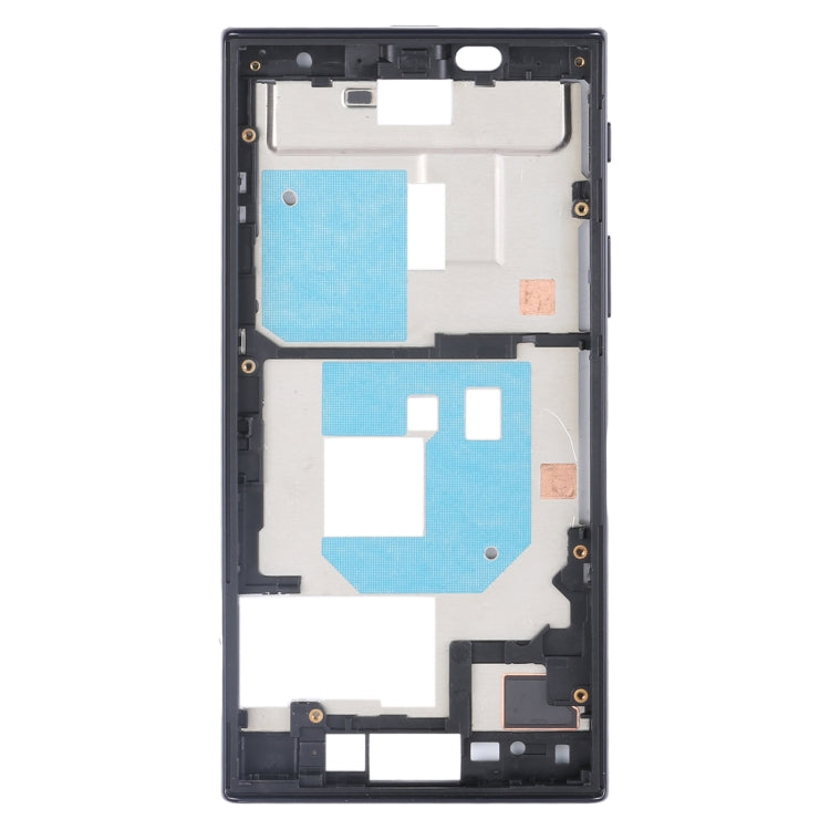 Middle Frame Bezel Plate for Sony Xperia X Compact (Black) - Repair & Spare Parts by buy2fix | Online Shopping UK | buy2fix