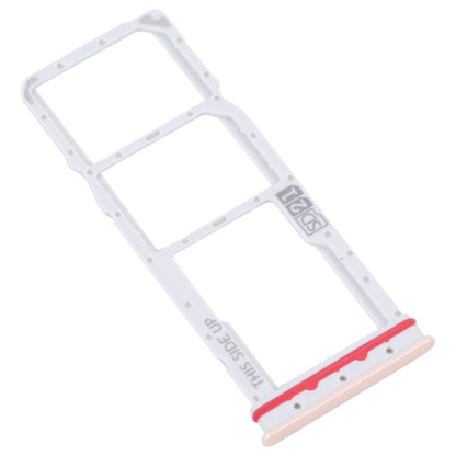 For Motorola Moto G32 SIM Card Tray + SIM Card Tray + Micro SD Card Tray (Gold) - Repair & Spare Parts by buy2fix | Online Shopping UK | buy2fix