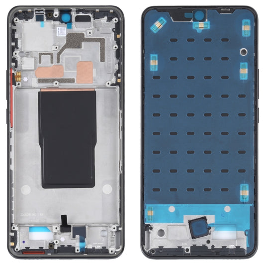 For Xiaomi Redmi K50 Ultra Original Front Housing LCD Frame Bezel Plate(Black) - Repair & Spare Parts by buy2fix | Online Shopping UK | buy2fix