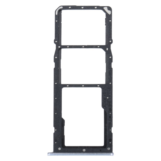 For Realme C31 SIM Card Tray + SIM Card Tray + Micro SD Card Tray (Silver) - Repair & Spare Parts by buy2fix | Online Shopping UK | buy2fix