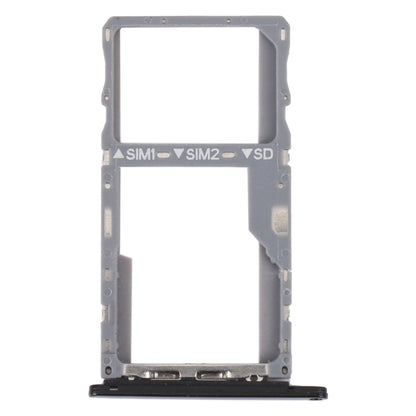 For Alcatel 3X 2019 Original SIM Card Tray + SIM / Micro SD Card Tray (Black) - Repair & Spare Parts by buy2fix | Online Shopping UK | buy2fix