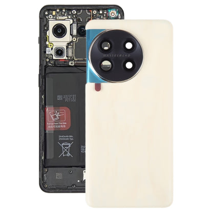 For OnePlus 11 PBH110 Original Battery Back Cover with Camera Lens Cover(Gold) - Back Cover by buy2fix | Online Shopping UK | buy2fix