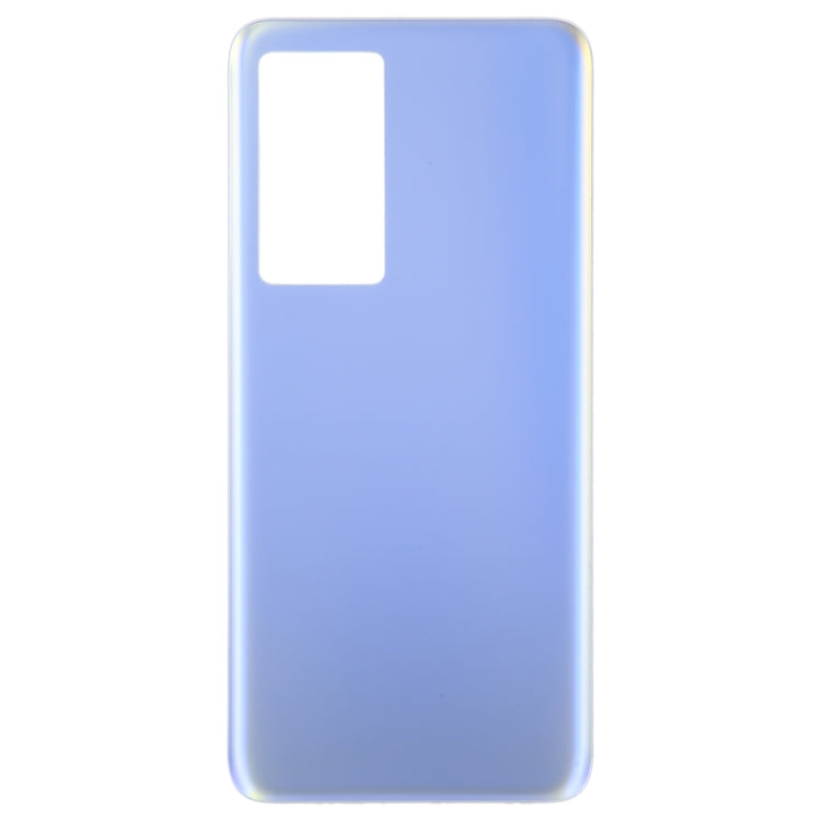 For vivo X70 OEM Glass Battery Back Cover(Aurora Blue) - Repair & Spare Parts by buy2fix | Online Shopping UK | buy2fix
