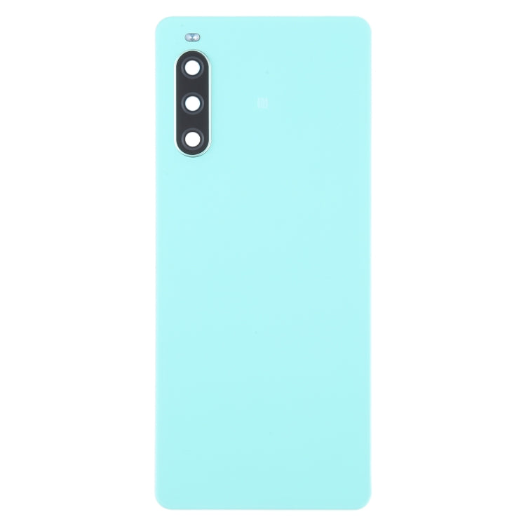 For Sony Xperia 10 IV Original Battery Back Cover(Green) - Repair & Spare Parts by buy2fix | Online Shopping UK | buy2fix