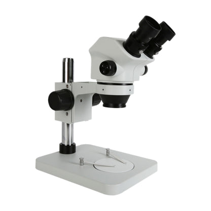 0.7X-50X Stereo Microscope Binocular Microscope With Light(White) - Digital Microscope by buy2fix | Online Shopping UK | buy2fix