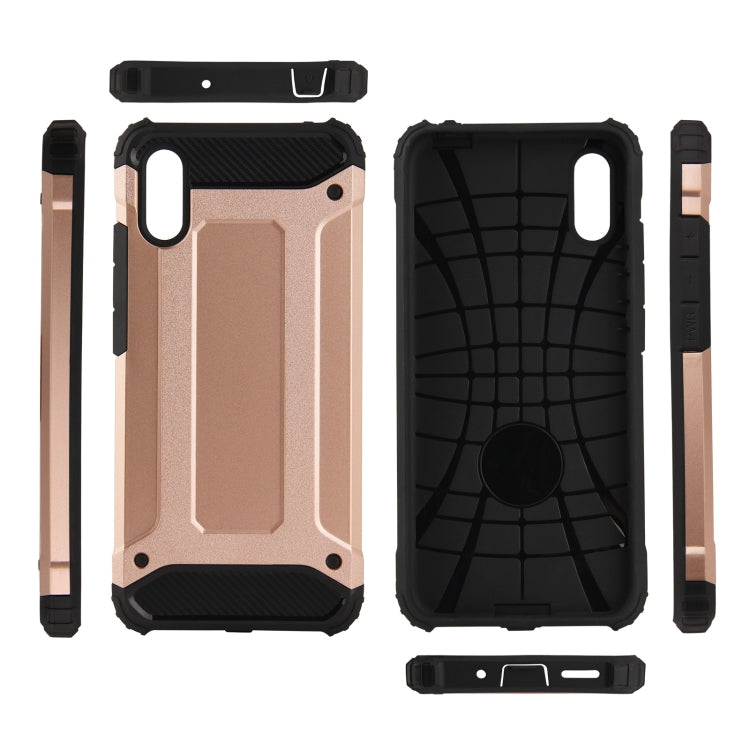 For Xiaomi Redmi 9A Magic Armor TPU + PC Combination Case(Black) - Xiaomi Cases by buy2fix | Online Shopping UK | buy2fix