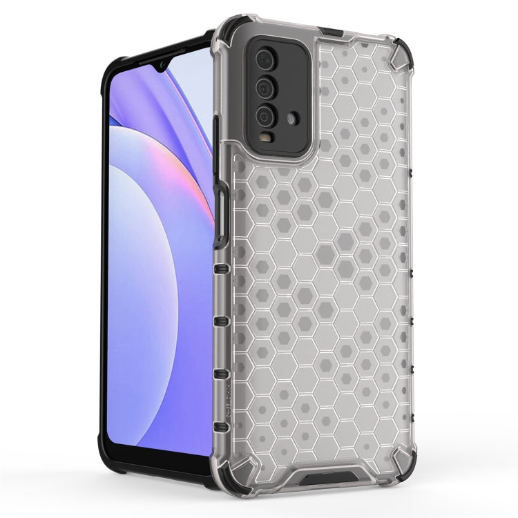 For Xiaomi Redmi 9T  Shockproof Honeycomb PC + TPU Case(Blue) - Xiaomi Accessories by buy2fix | Online Shopping UK | buy2fix