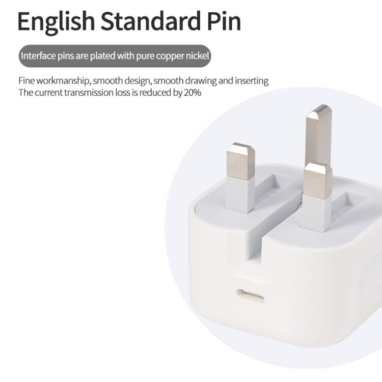 A234 20W PD 3.0 Type-C / USB-C Interface Folding Travel Charger, UK Plug - Apple Accessories by buy2fix | Online Shopping UK | buy2fix