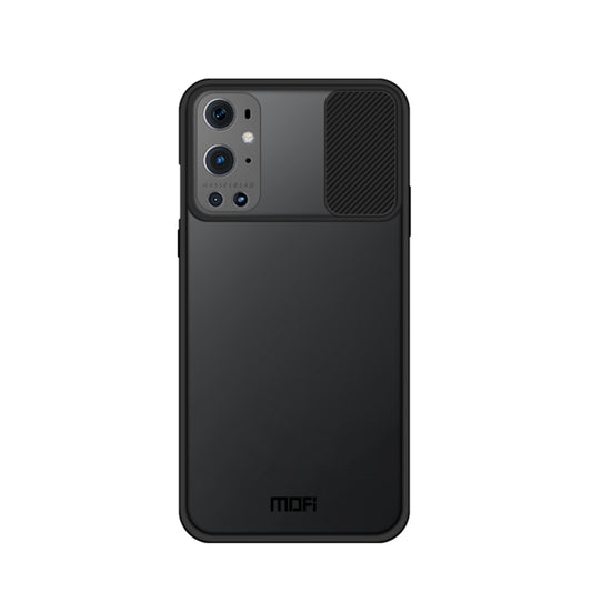 For OnePlus 9 Pro MOFI Xing Dun Series Translucent Frosted PC + TPU Privacy Anti-glare Shockproof All-inclusive Protective Case(Black) - OnePlus Cases by MOFI | Online Shopping UK | buy2fix