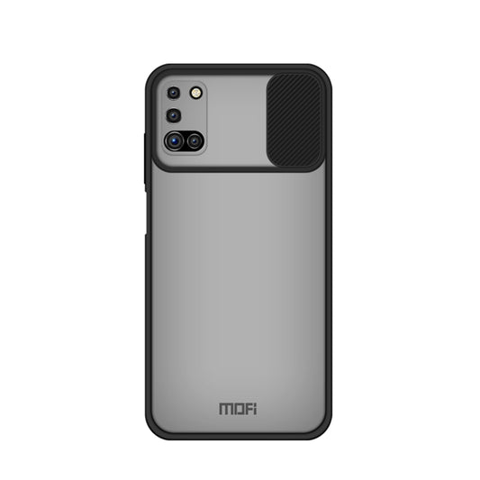 For Samsung Galaxy A03s 164mm MOFI Xing Dun Series Translucent Frosted PC + TPU Privacy Anti-glare Shockproof All-inclusive Protective Case(Black) - Galaxy Phone Cases by MOFI | Online Shopping UK | buy2fix