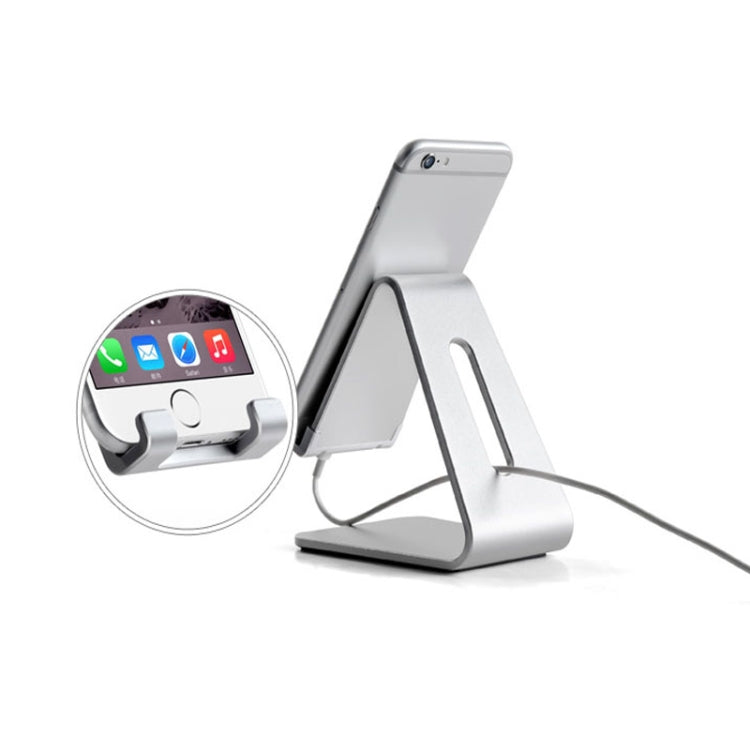 AP-4S Aluminum Table Top Universal Phone Tablet Holder Base For 7-8 inch - Desktop Holder by buy2fix | Online Shopping UK | buy2fix