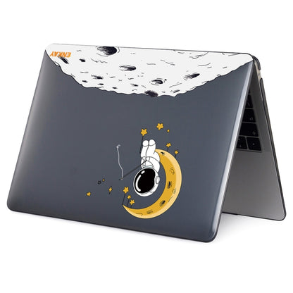 For MacBook Pro 15.4 A1707/A1990 ENKAY Hat-Prince 3 in 1 Spaceman Pattern Laotop Protective Crystal Case with TPU Keyboard Film / Anti-dust Plugs, Version:US(Spaceman No.3) - MacBook Pro Cases by ENKAY | Online Shopping UK | buy2fix