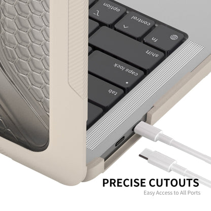 For MacBook Pro 13.3 A1706/A1989/A2159 ENKAY Hat-Prince 3 in 1 Protective Bracket  Case Cover Hard Shell with TPU Keyboard Film / Anti-dust Plugs, Version:US(Grey) - MacBook Pro Cases by ENKAY | Online Shopping UK | buy2fix