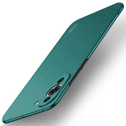 For Huawei Nova 10 MOFI Fandun Series Frosted PC Ultra-thin Phone Case(Green) - Huawei Cases by MOFI | Online Shopping UK | buy2fix